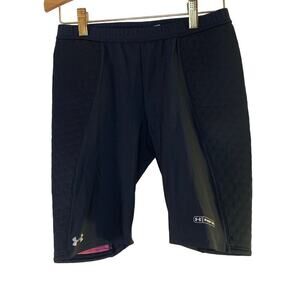UNDER ARMOUR Women’s MPZ Black Side Padded Compression Shorts / Size: Small